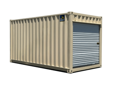 16ft Refurbished Storage Container with Roll-Up Door