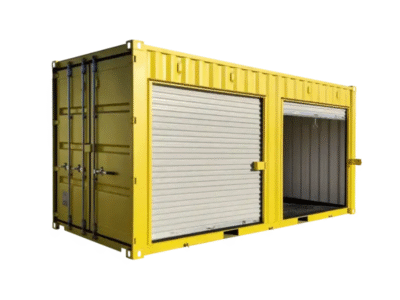 20ft Hazmat Storage with Dual Roll-up Doors