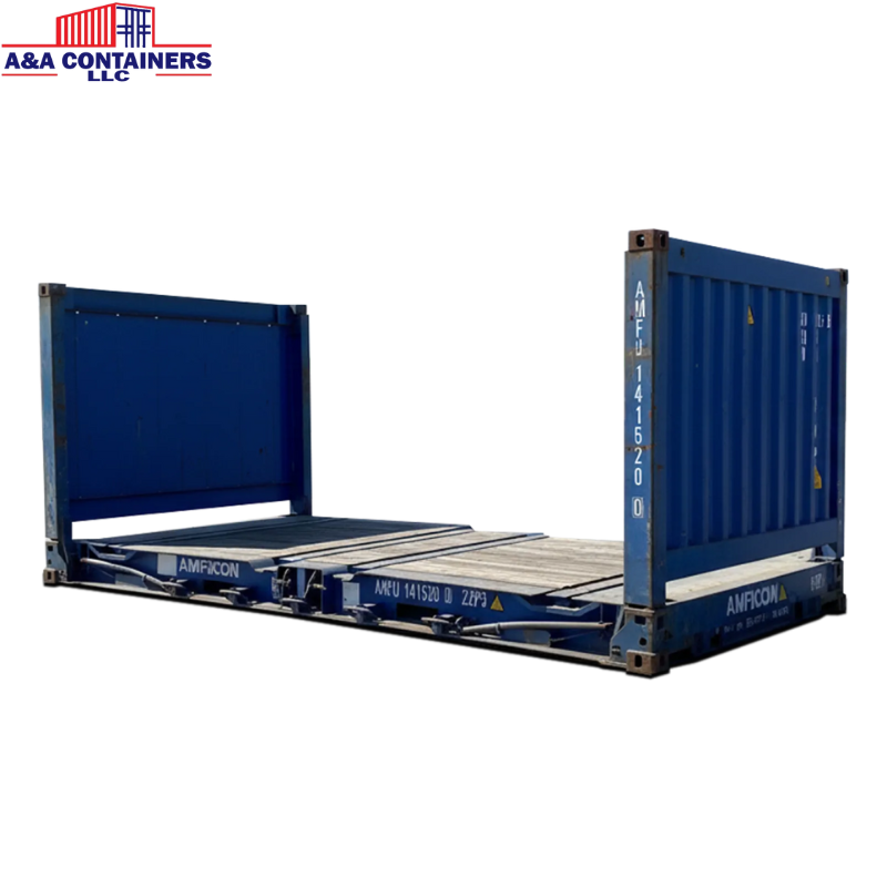 20ft Used Flat Rack Container 20ft Used Flat Rack Container