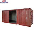 20ft Used Storage Container with Barn Doors