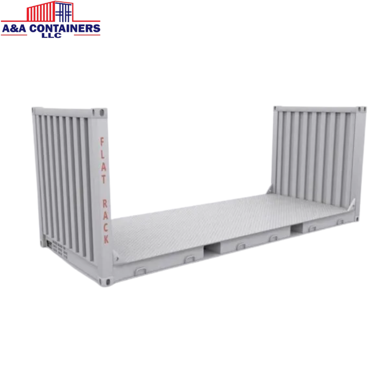 20′ Flat Rack Container