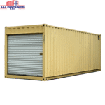 24ft Refurbished Storage Container with Roll-Up Door