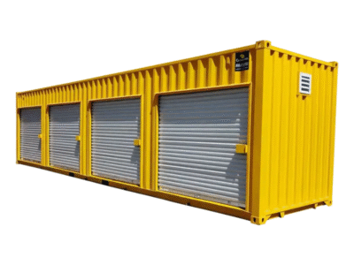 40ft Hazmat Storage with Dual Roll-up Doors
