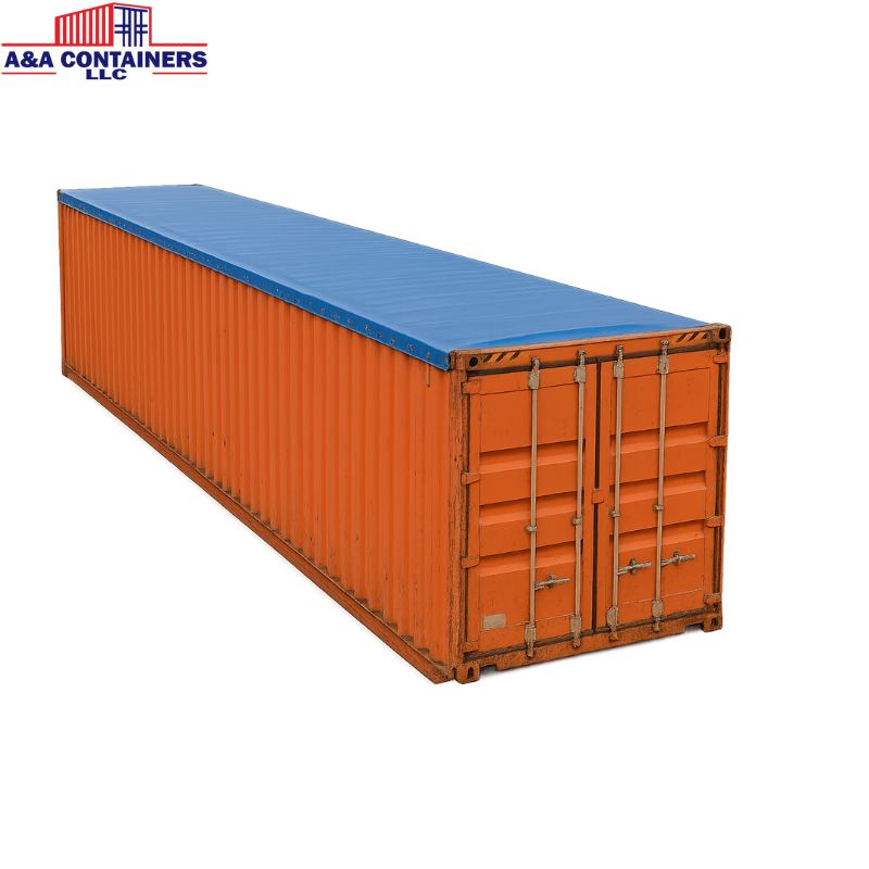 40ft Used High Cube Open Top Soft Roof Shipping Container 40ft Used High Cube Open Top Soft Roof Shipping Container