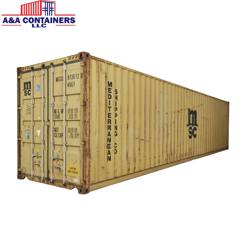 40ft X 8ft Used Shipping Container (2)