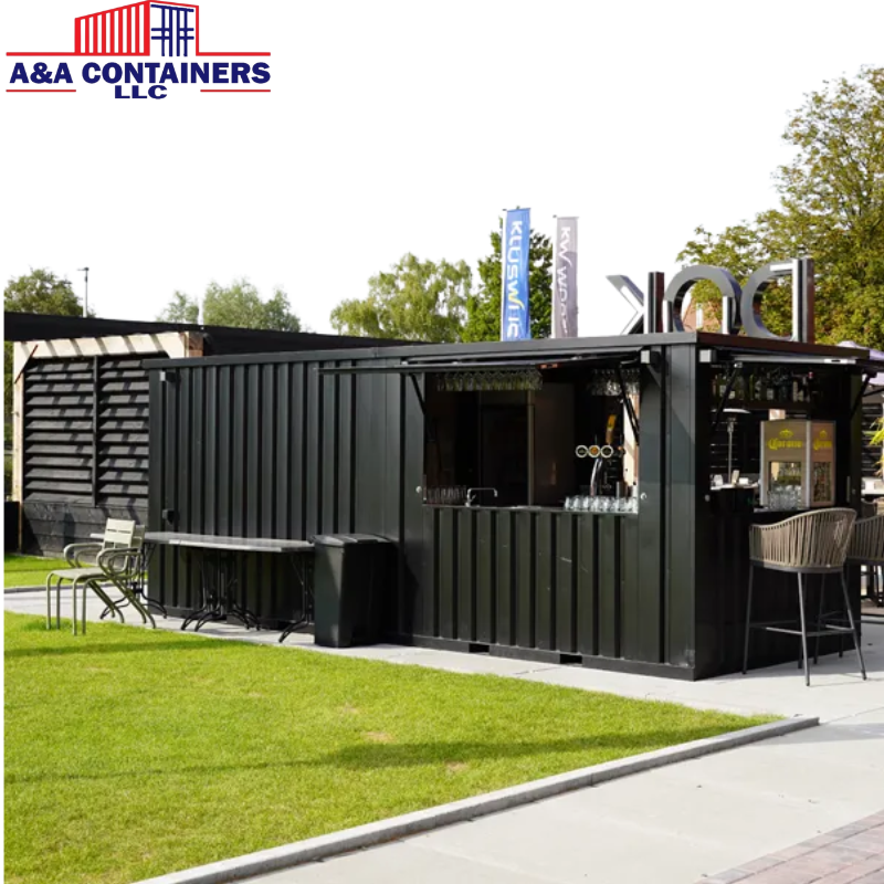 Durable 6×2 Meter Shipping Container Bar – Ideal for Bars, Pop-Up Shops (2)