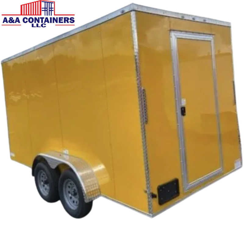 Fast Cargo 7×14 Tandem Axle Concession Trailer For Sale (2)