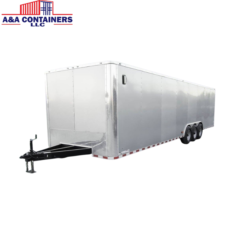 New 8.5×30 Enclosed Car Hauler Trailer For Sale (2)
